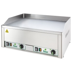Fry top electric cu suprafață cromată netedă, 650x480 mm, Fimar - Img 2