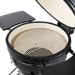 Grătar premium ceramic Kamado pe cărbuni, 66 cm, Maxima - Img 3