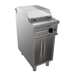 Grill cu rocă vulcanică pe gaz, 40x85 cm, Casta - Img 3