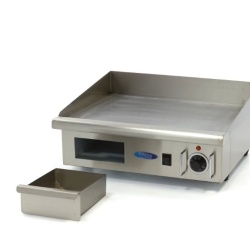 Grill Grătar frytop electric neted, 550×365 mm inox - Img 4