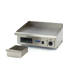 Grill Grătar frytop electric striat 550×365 mm, inox - Img 4