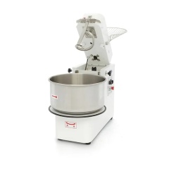 Malaxor aluat cu spirala, timer si cap rabatabil 50 l, 2 Viteze, 1,5 kW, 400V