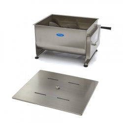 Malaxor carne manual cu 2 axe, 60 litri - Img 2