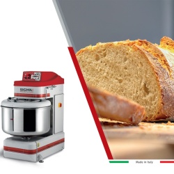 Malaxor cu spirală cu vas fix 230 L, RedLine Sigma Italia - Img 2