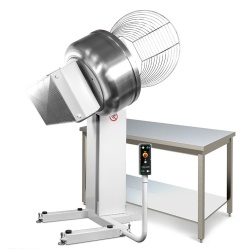 Malaxor cu spirală și lift pentru masă, 450 L/300 kg - Img 3