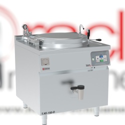 Marmită electrică rotundă T.KE-85-O, 85 litri, 12kW, touchscreen 7'', încălzire indirectă cu abur, TALENT Gastro-Haal
