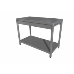Masă de lucru eco cu poliță 2800x600x850h mm - Img 2