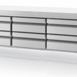 Masă rece, bază frigorifică pentru linia de gătit, 2400x700x650 mm Infrico - Img 2