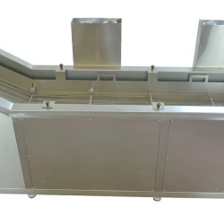 Mașină tip bandă pentru prăjire (friteuză), blansare sau fierbere electrică, 320 mm - Img 6