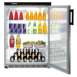 Mini frigider răcire statică, minibar 42 litri, Argintiu, Liebherr - Img 8