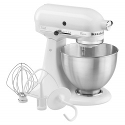 Mixer planetar KitchenAid Classic, alb 4.3 litri - Img 3