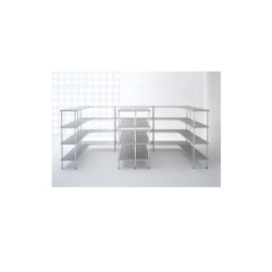 Raft AluPlast cu 4 polițe reglabile 1000x500x1800 mm - Img 3