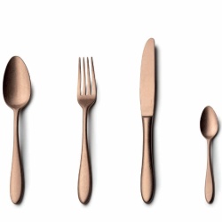 Set de 12 lingurițe arămii, ALEJANDRIA VINTAGE COPPER - Img 4