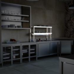 Suprastructură blat de lucru inox - Img 3