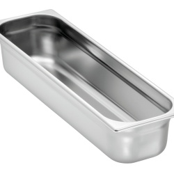 Tavă de inox GN2/4 h 100 mm - Img 3