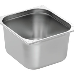 Tavă de inox (suprafață mată) GN2/3 h 200 mm - Img 3