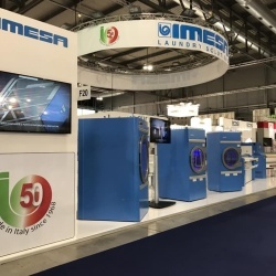 Uscător de rufe profesional Imesa, 55 kg tip încălzire electric - Img 7