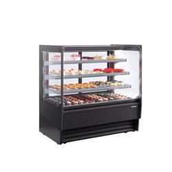 Vitrină caldă de expunere cofetărie/patiserie/magazin AMBAR, 1250x810x1300 mm Infrico - Img 3
