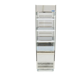 Vitrină frigorifică curbată cu rafturi, 220 Litri - Img 2