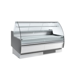 Vitrină frigorifică de expunere inox, 1622x1300 mm, Infrico - Img 5