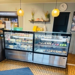 Vitrină frigorifică expunere prăjituri cofetărie, 140 Litri, Tefcold - Img 2