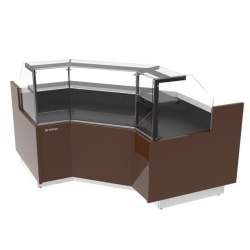 Vitrină frigorifică modulară de expunere cafenea/cofetărie/patiserie MAGNUS, 1750x1220 mm Infrico - Img 5