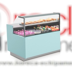Vitrină frigorifică modulară de expunere ciocolată MAGNUS, 1250x960x1220mm Infrico - Img 2