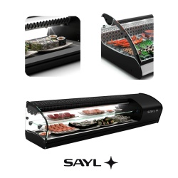 Vitrină frigorifică SUSHI 1085x395x245 mm, Sayl - Img 5
