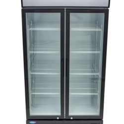 Vitrină frigorifică verticală 800 L, pentru băuturi, cu două uși, Maxima - Img 2