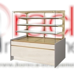Vitrină neutră de expunere 1020x890x1460 mm