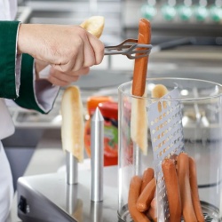 Aparat de Hot-dog cu 3 țepușe pentru pâine și vas - Img 4