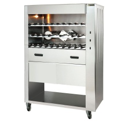 Aparat frigărui Churrasco model SGK19 cărbuni cu bază - Img 2