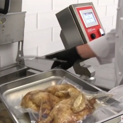 Aparat gătire lentă Sous vide IDROMAX250, ecran tactil, 250 litri, +90°C, 13kW, 400V, Valko - Img 8