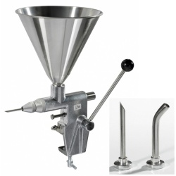 Aparat manual de injectat crema, 7 litri