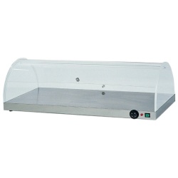 Banc de păstrare a farfuriilor la cald cu cupolă plexiglass, Forcar - Img 2
