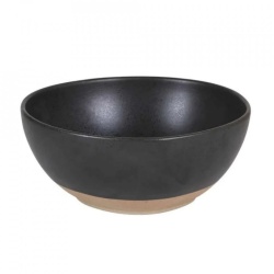 Bol oval negru de salată 21x19x10 cm, set de 3 bucăți, Sucro PuraSangre - Img 3