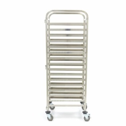 Cărucior pentru 16 tăvi 600x400 mm - Img 2
