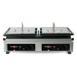 Contact grill mare pentru Sandwich Panini, XXL cu plăci striate - Img 3