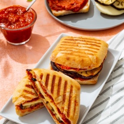 Contact grill mare pentru Sandwich Panini, XXL cu plăci striate - Img 4