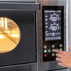Cuptor electric de Pizza, 4 pizza de 35 cm, touchscreen Genius Prismafood - Img 6