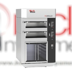 Cuptor electric panificație patiserie cu 2 vetre, hotă și dospitor