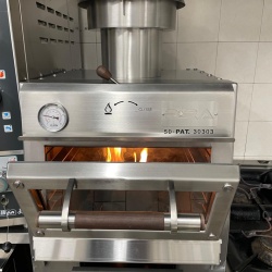 CUPTOR pe CĂRBUNI SERIA PRO HOME, PIRA LUX 50 SILVER (pentru exterior) - Img 4