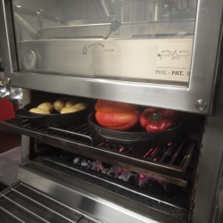 Cuptor pentru steak pe carbuni, deschidere verticala, Pira 70 XL Silver ED - Img 6