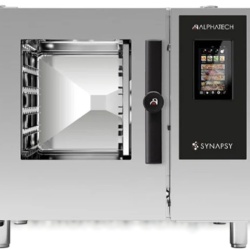 Cuptor profesional Alphatech Synapsy automat electric, 6 tăvi GN 1/1, umidificare automată directă
