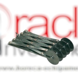 Cuțit de patiserie, inox extensibil cu 5 lame circulare netede