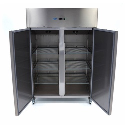 Dulap de congelare, inox 1200 Litri cu roți - Img 3