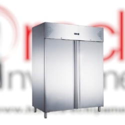 Dulap de congelare inox 1400 Litri, cu roți, Hurakan