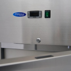 Dulap de congelare, inox 600 Litri cu roți - Img 7