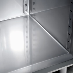 Dulap frigorific cu 3 uși, din inox PROFESSIONAL GREEN 2300, 2102 litri - Img 2