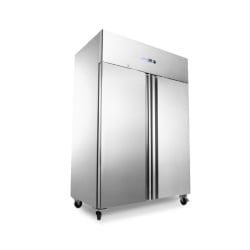 Dulap frigorific din inox, Frigider 1400 Litri - 6 Rafturi Reglabile GN 2/1, pe roți - Img 9